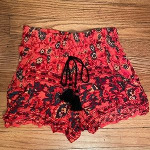 band of gypsies colorful shorts